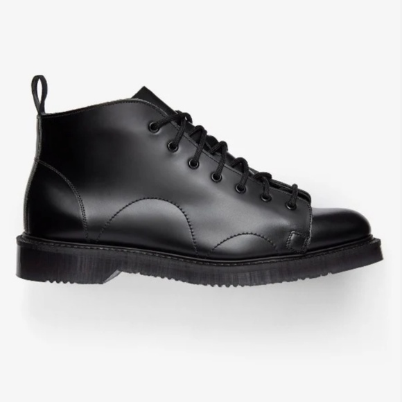 Fred Perry X George Cox Monkey Boot Black - Picture 1 of 10
